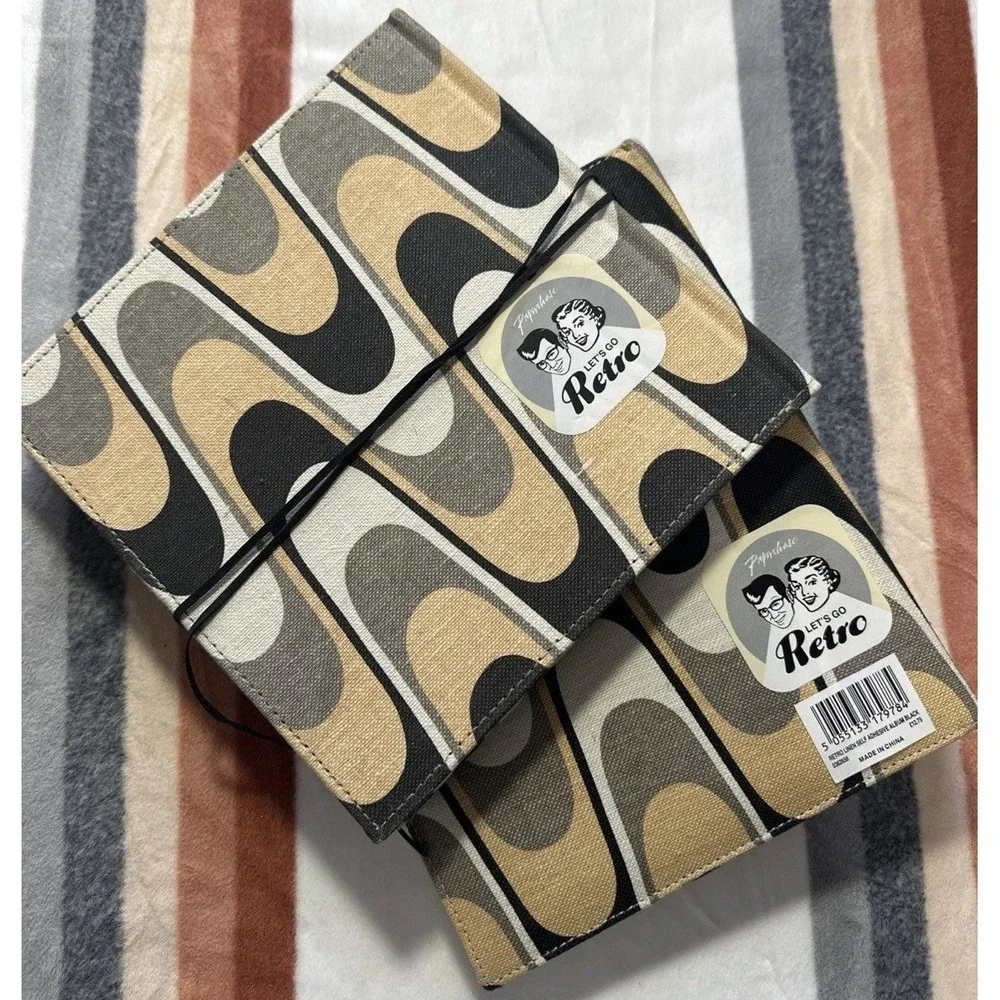 Let's Go Retro   Journal and Photo Album Set ! New! Vintage Vibes Retro !